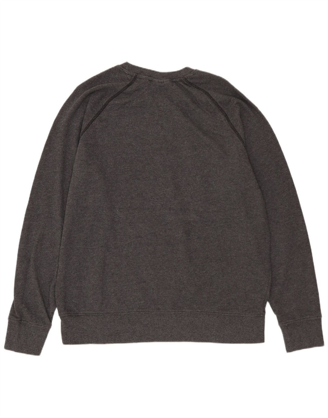 REEBOK Hombre Sudadera Gráfica Jumper Algodón Gris Medio