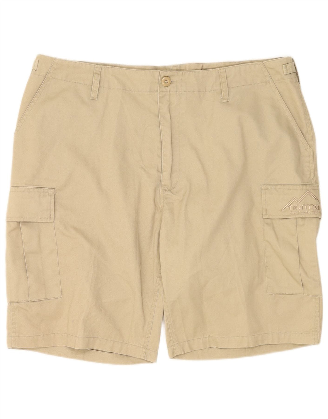Normani Pantalones cortos cargo para hombre 2XL W42 Beige