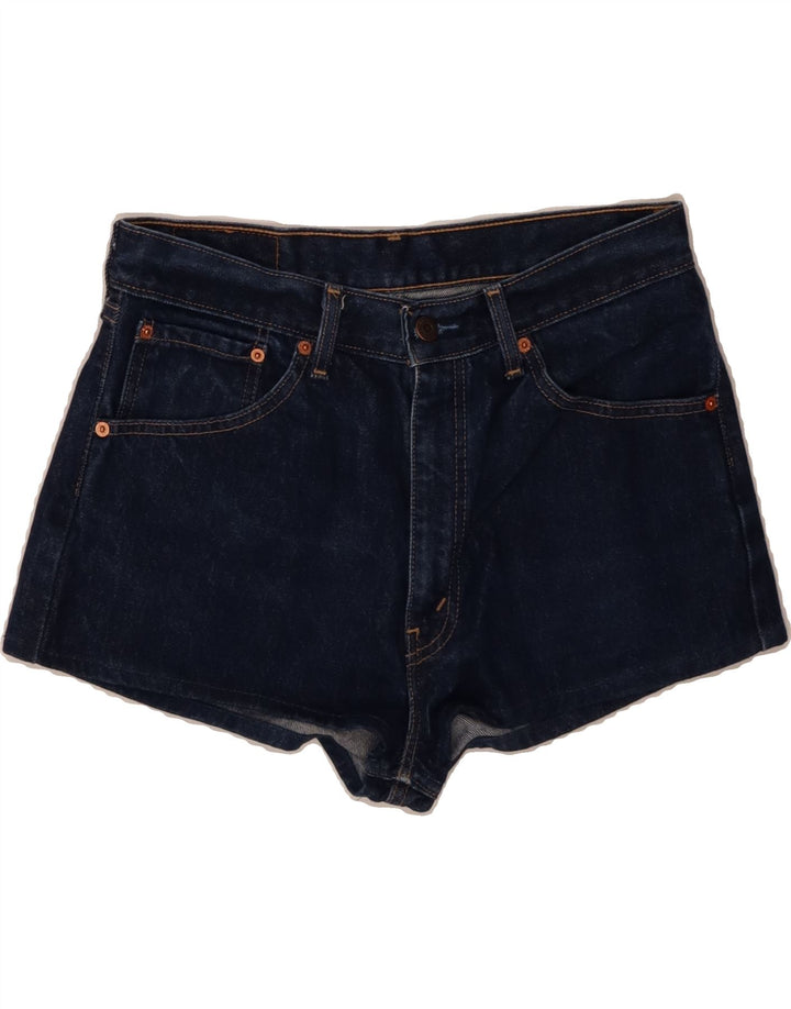 LEVI'S Womens 521 Denim Shorts W34 Large Blue Cotton Vintage Levi's and Second-Hand Levi's from Messina Hembry 