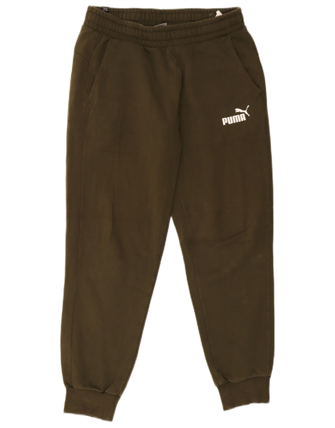 Pantalones De Chándal Puma Joggers De Algodón Verde Medio |