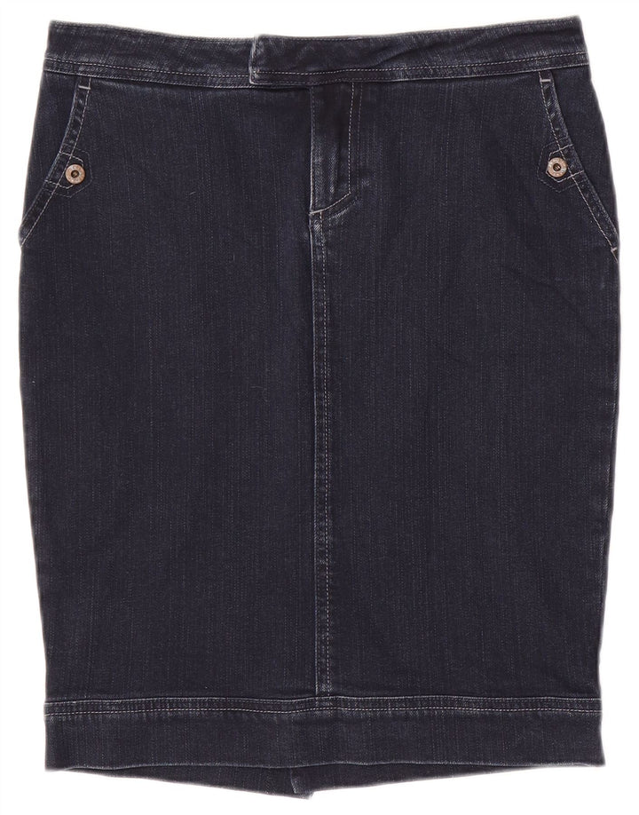 Falda Vaquera Woolrich Mujer W29 Azul Marino Medio