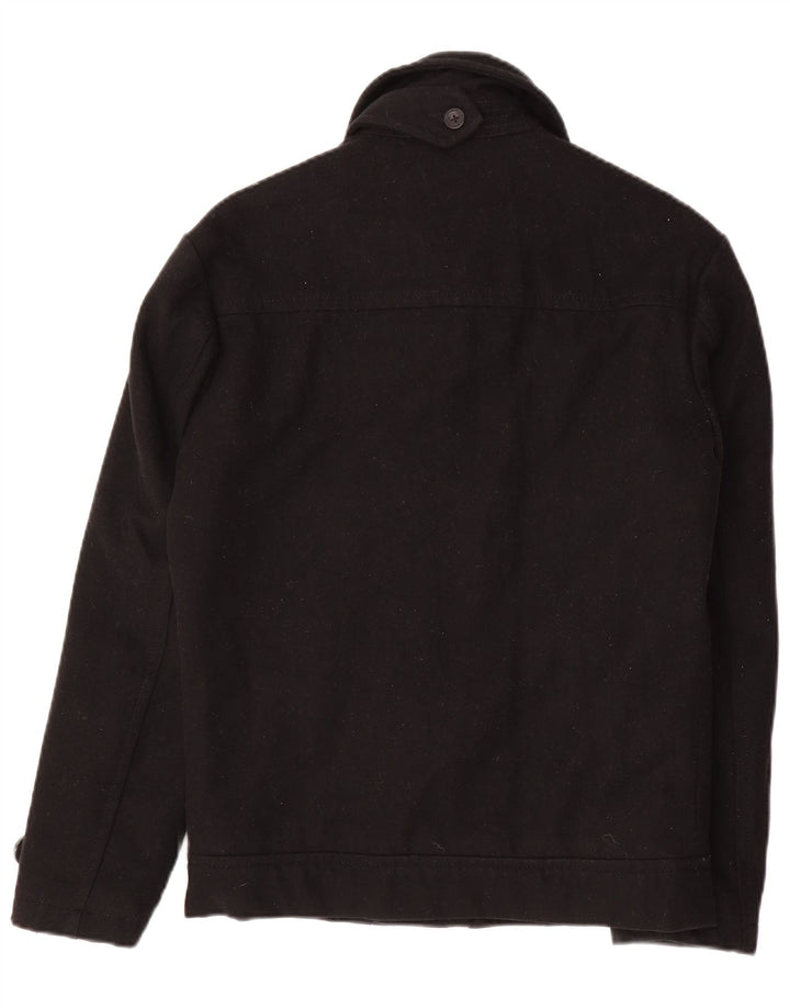 ENERGIE Chaquetón para hombre UK 36 Small Lana negra