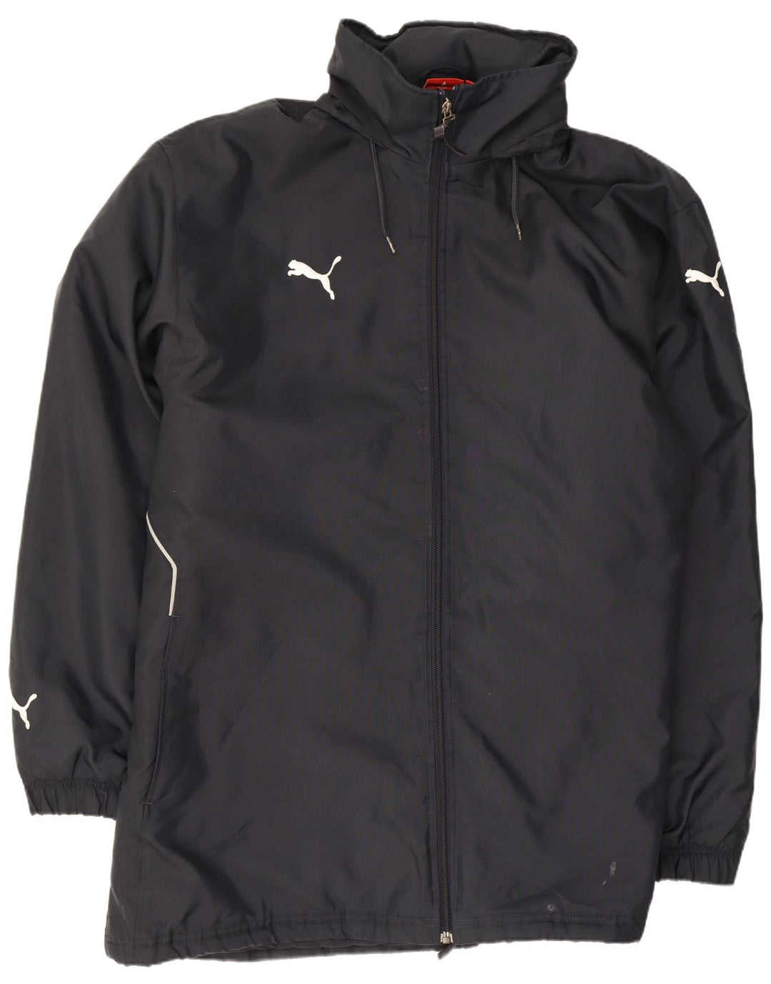 Puma Chubasquero con capucha para hombre UK 42 XL Poliéster azul marino