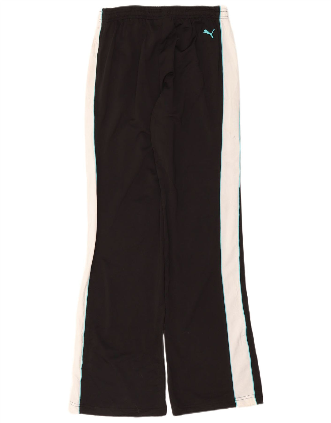 PUMA Pantalones de chándal para mujer UK 44 Grande Negro Colorblock Poliéster