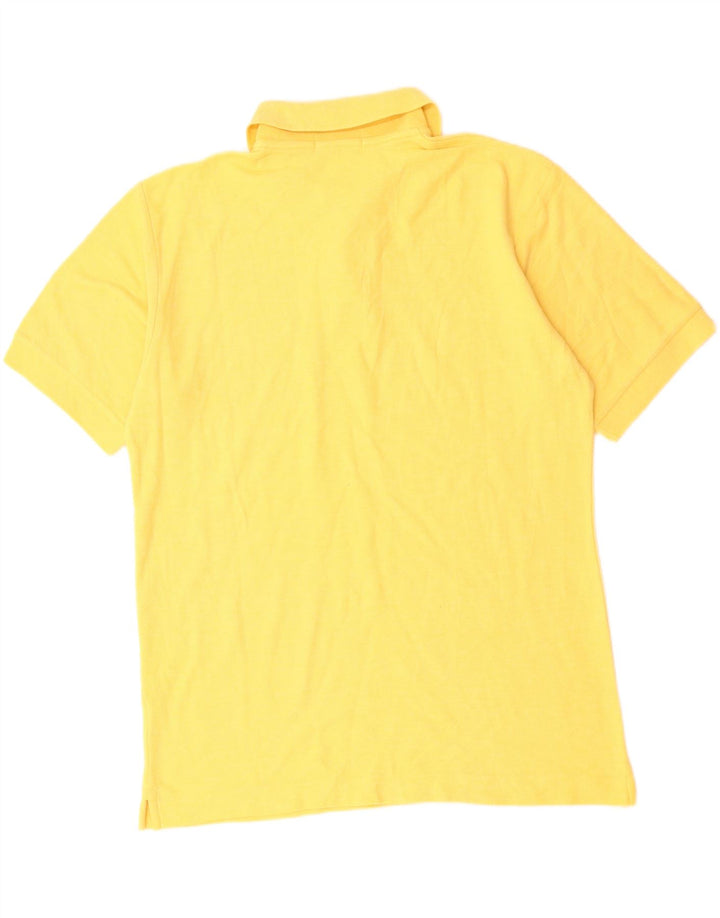 FILA Polo Hombre IT 48 Algodón Amarillo Medio