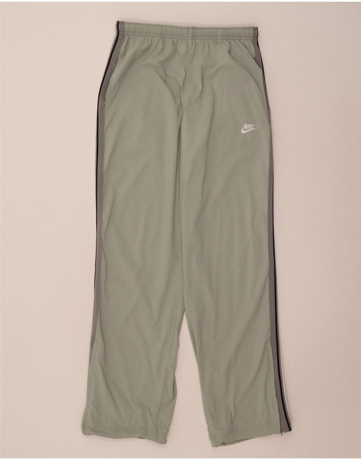 Pantalón De Chándal Nike Hombre De Nylon A Rayas Verde Grande