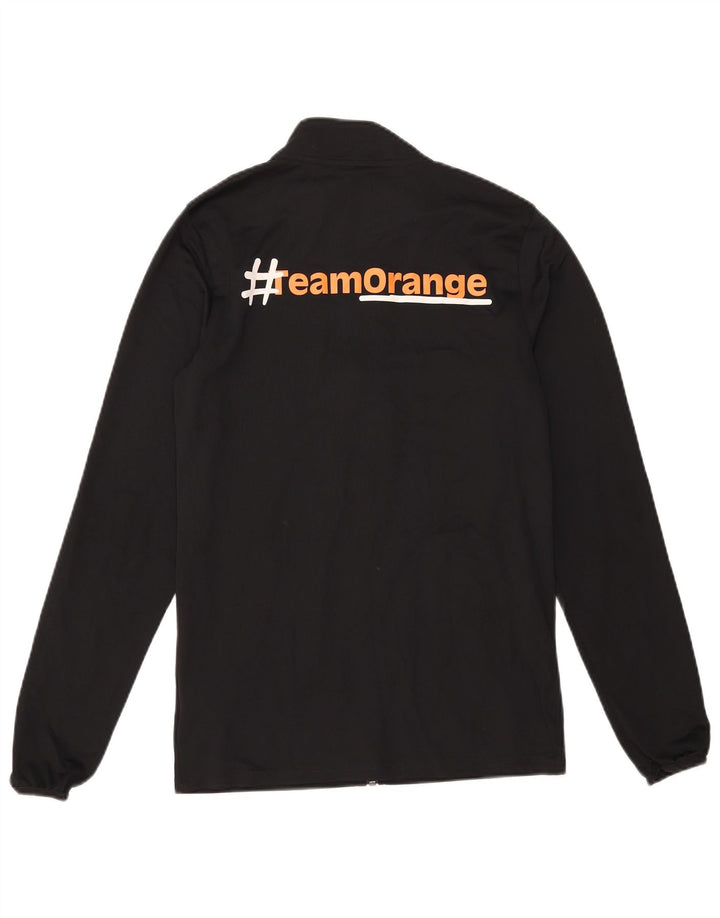 Nike Dri Fit Graphic Chándal Top Chaqueta para Hombre Pequeño Poliéster Negro