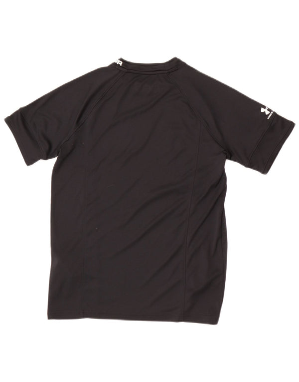 Under Armour Camiseta gráfica Heat Gear para niña 13-14 años XL Negro