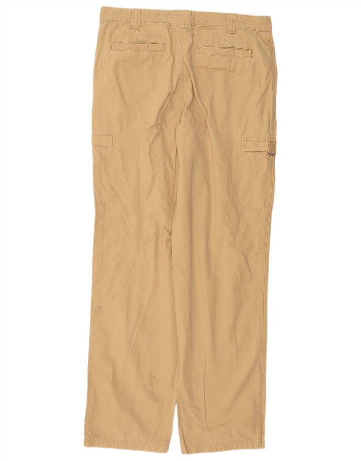 L.L.Bean Pantalón cargo recto para hombre W34 L34 Algodón beige