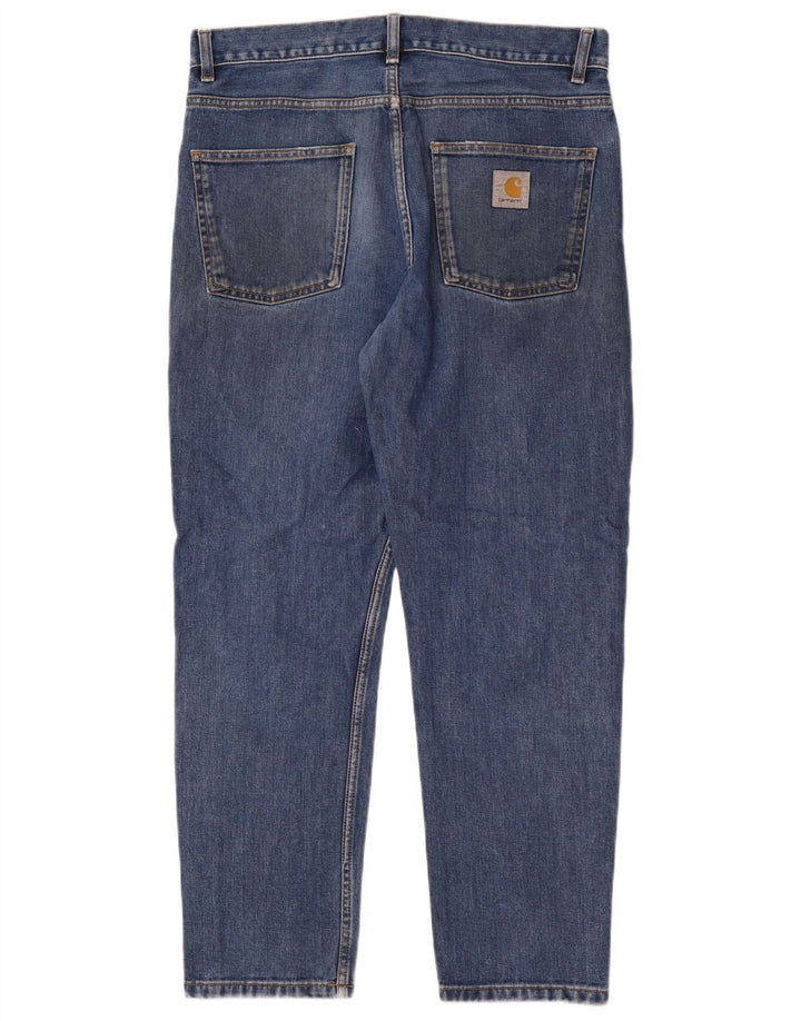 Vaqueros Carhartt Hombre Rectos W32 L30 Algodón Azul