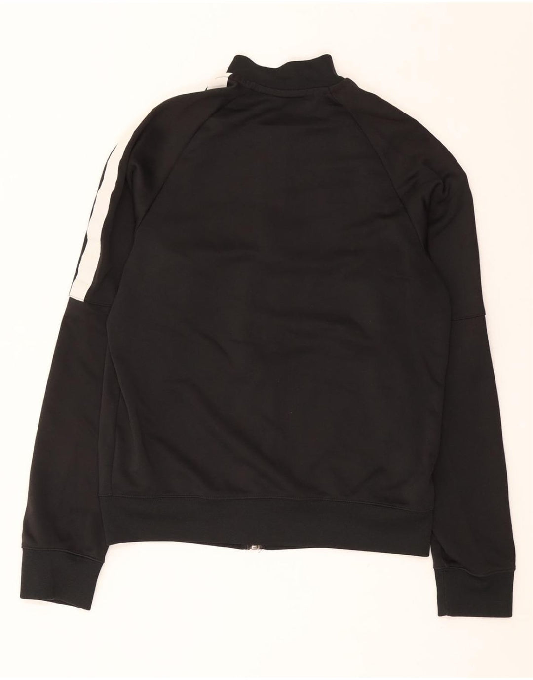 NIKE Chaqueta de chándal extragrande para mujer UK 10 Small Black Colourblock