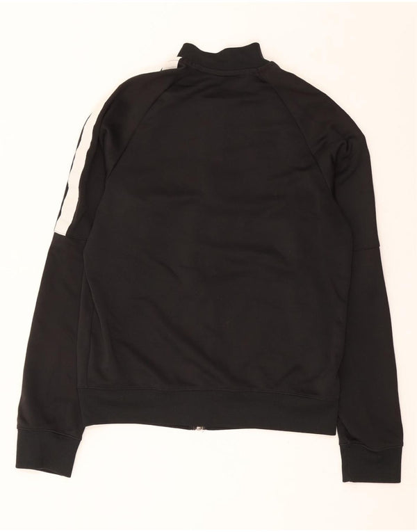 NIKE Chaqueta de chándal extragrande para mujer UK 10 Small Black Colourblock