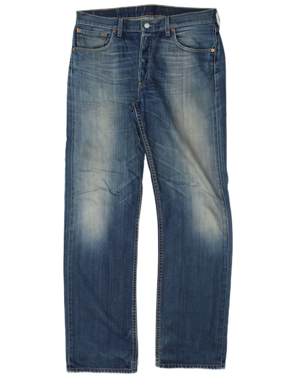 Levi's Hombre 501 Vaqueros Rectos W34 L34 Algodón Azul