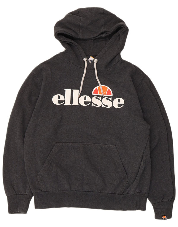 Ellesse Sudadera con capucha gráfica para mujer UK 40 XL Algodón gris