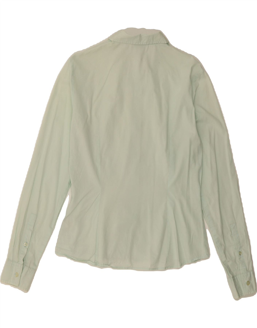LACOSTE Womens Shirt Size 38 Medium Green Cotton Vintage Lacoste and Second-Hand Lacoste from Messina Hembry 