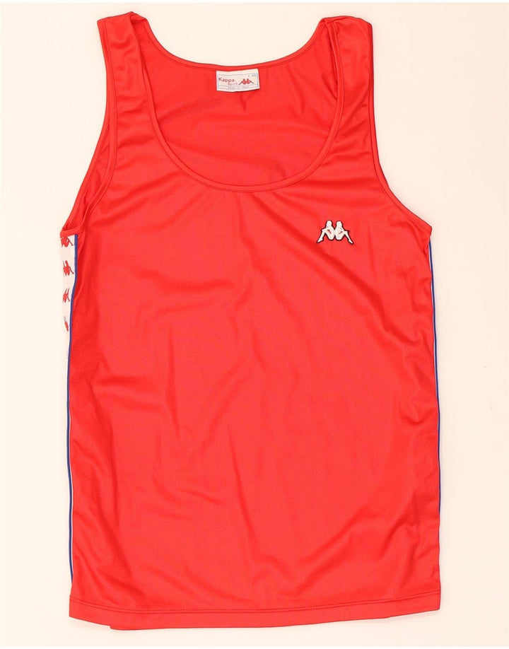 Kappa Mujer Gráfico Conjunto De 2 Piezas IT 46 Grande Rojo Colorblock Poliamida