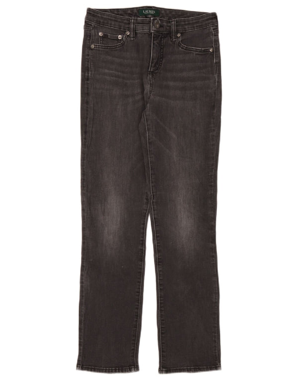 Ralph Lauren Jeans ajustados para mujer US 4 Small W26 L30 Gris Algodón
