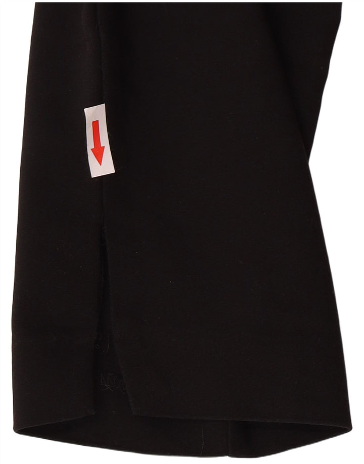 Zara Mujer Pantalón Chino Slim Medium W28 L26 Algodón Negro