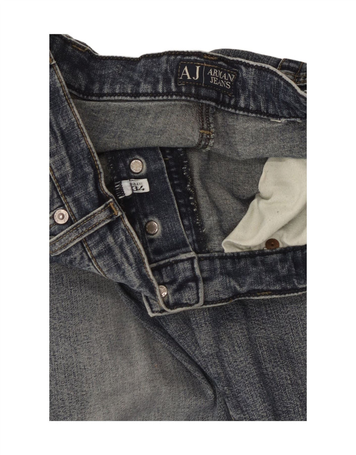 Vaqueros Armani Hombre Rectos W34 L30 Azul