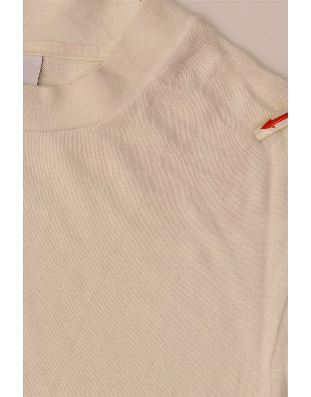 Zara Hombre Camiseta Top Medium Off White