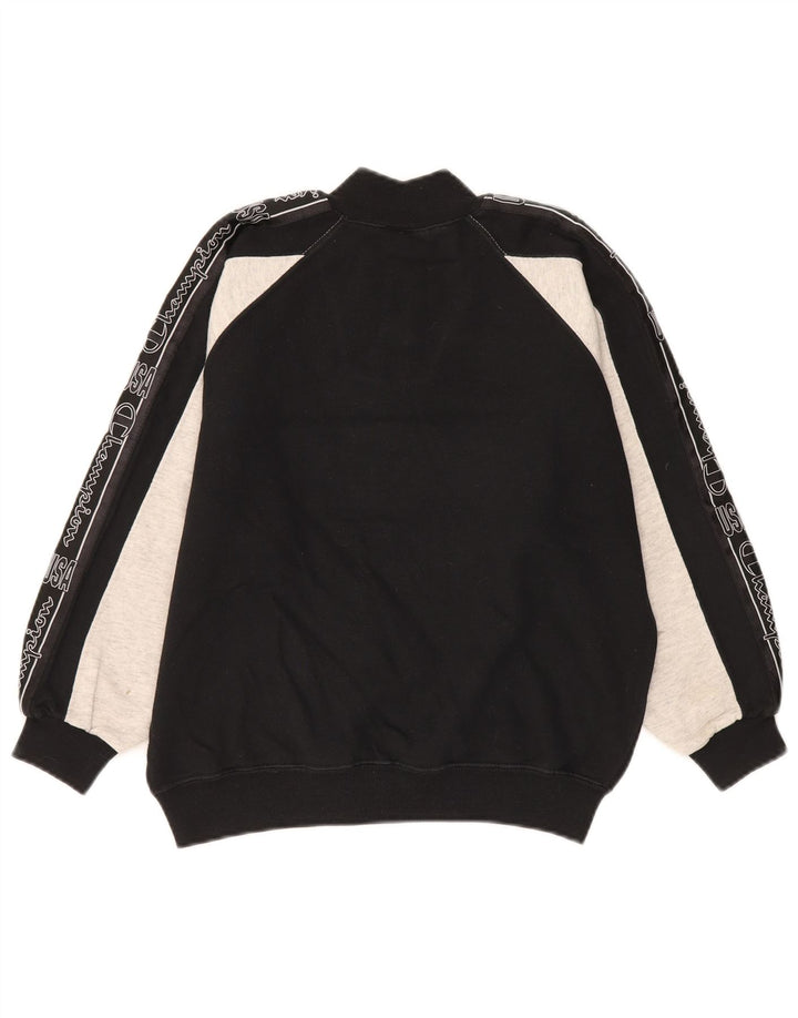 Champion Sudadera con gráfico para niños 9-10 años Mediano Negro Colorblock