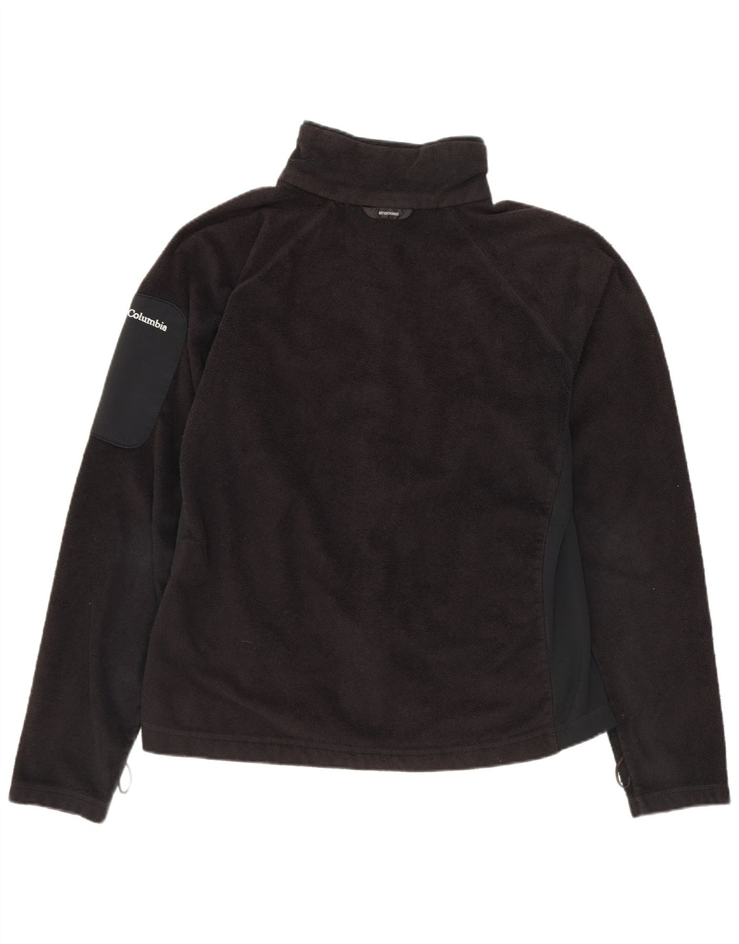 COLUMBIA Chaqueta polar para mujer UK 46 Grande Negro