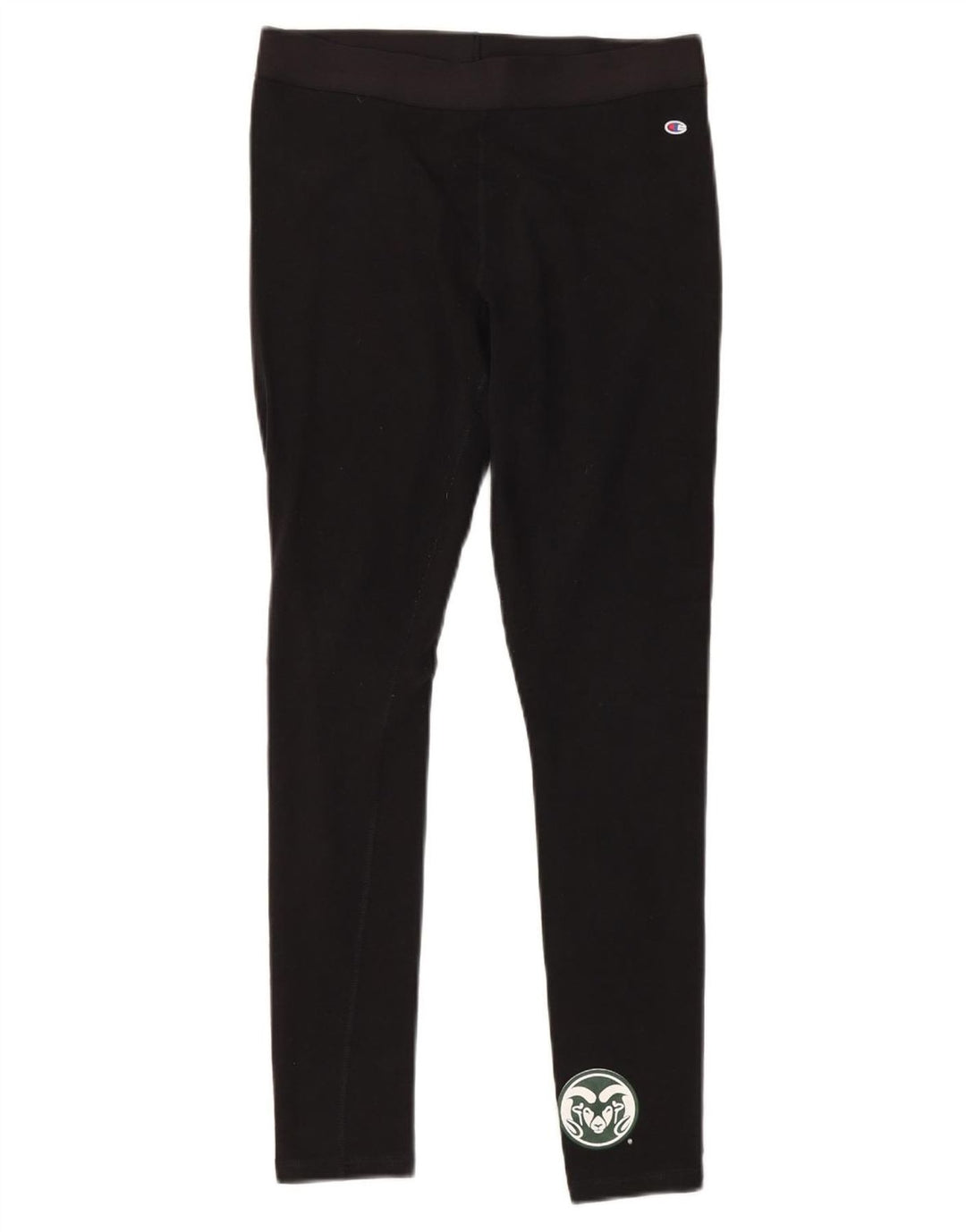 CHAMPION Leggings Colorado State Rams para mujer Reino Unido 12 Mediano Algodón negro