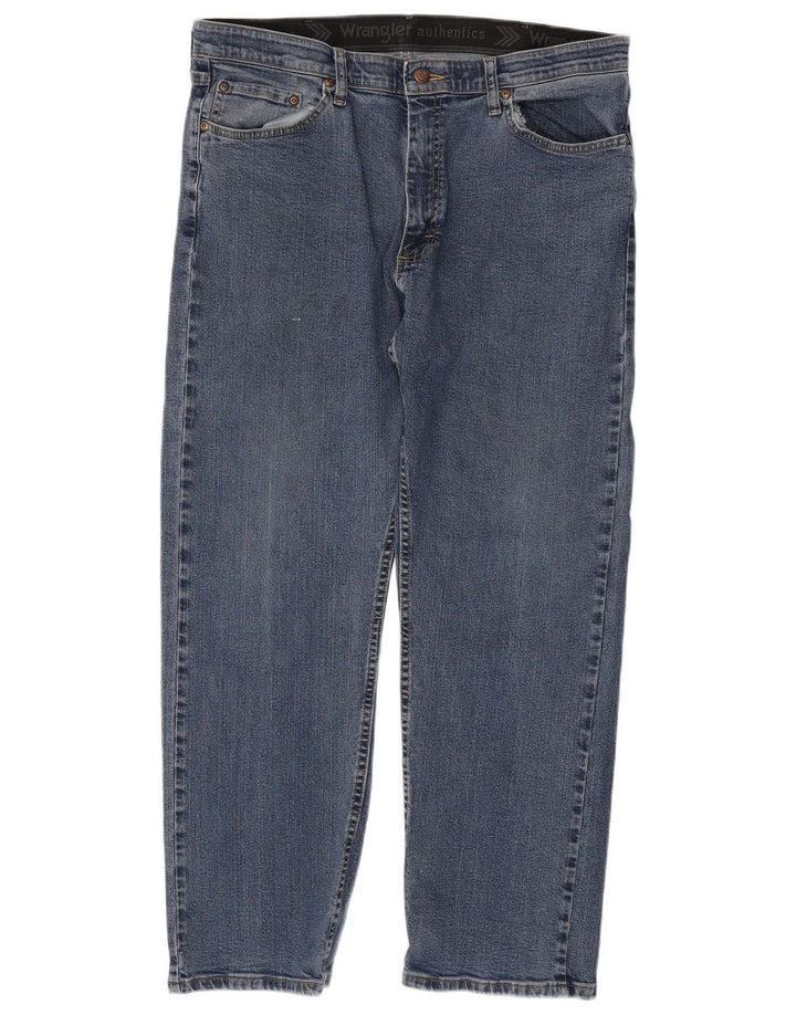 WRANGLER Vaqueros rectos para hombre W36 L29 Algodón azul