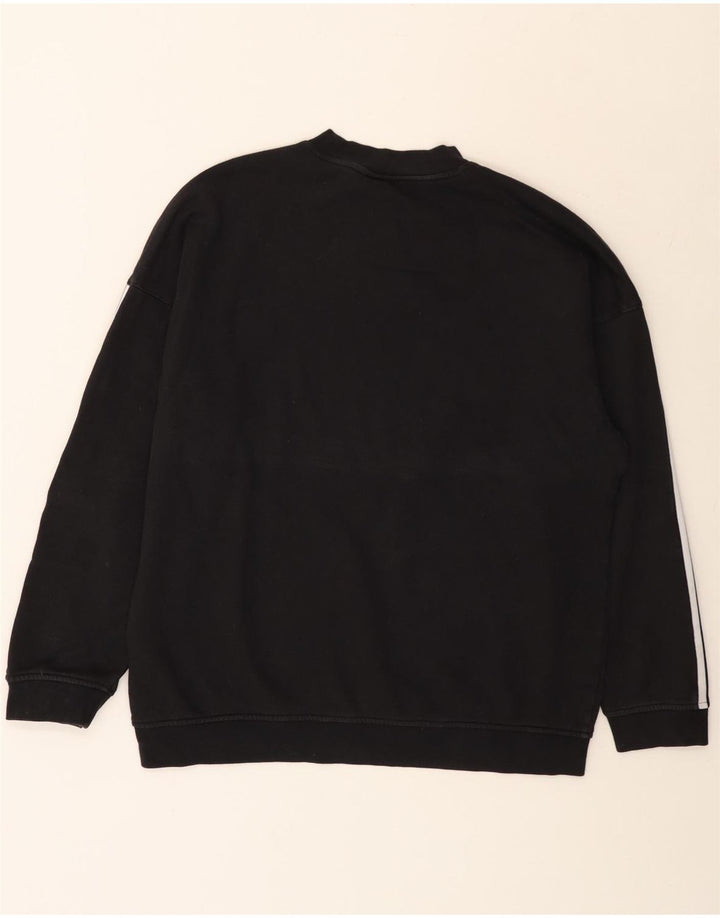 Adidas Hombre Sudadera Jumper Medium Negro Algodón