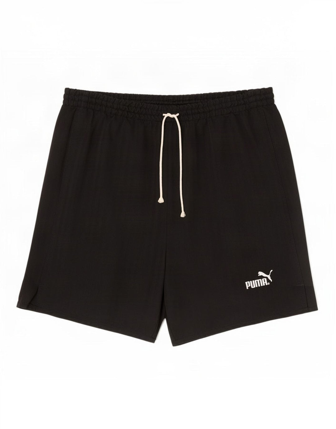 Puma - Pantalones cortos deportivos para hombre, talla grande, poliéster negro
