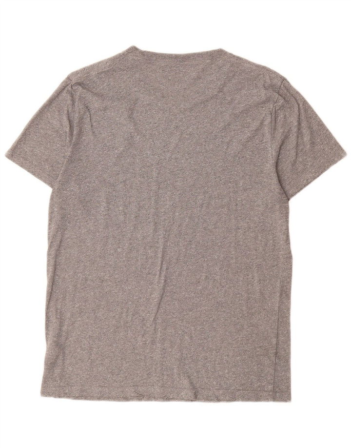 HOLLISTER Camiseta Hombre Top Gris Medio Algodón