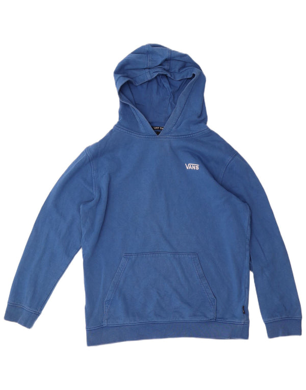 Vans Sudadera con capucha para niño 14-15 años XL Azul Algodón