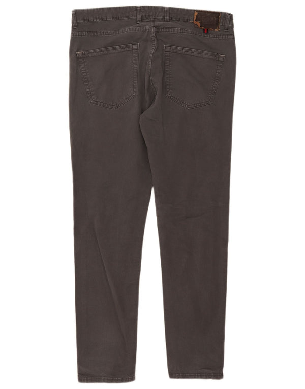 Zara Mens Slim Jeans EU 44 Grande W34 L29 Algodón Gris