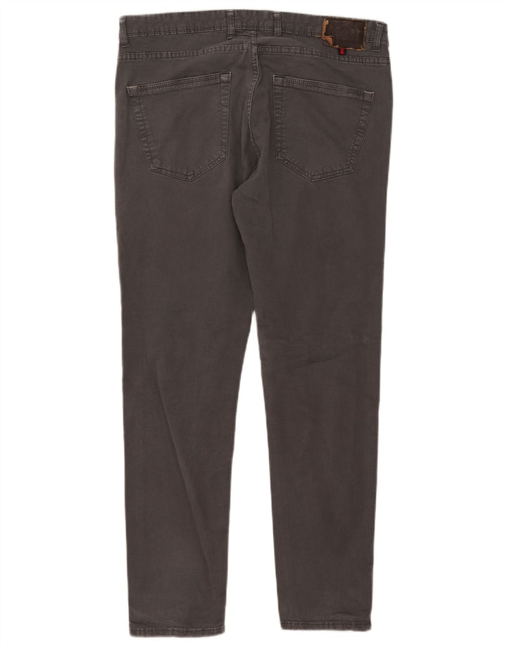 Zara Mens Slim Jeans EU 44 Grande W34 L29 Algodón Gris