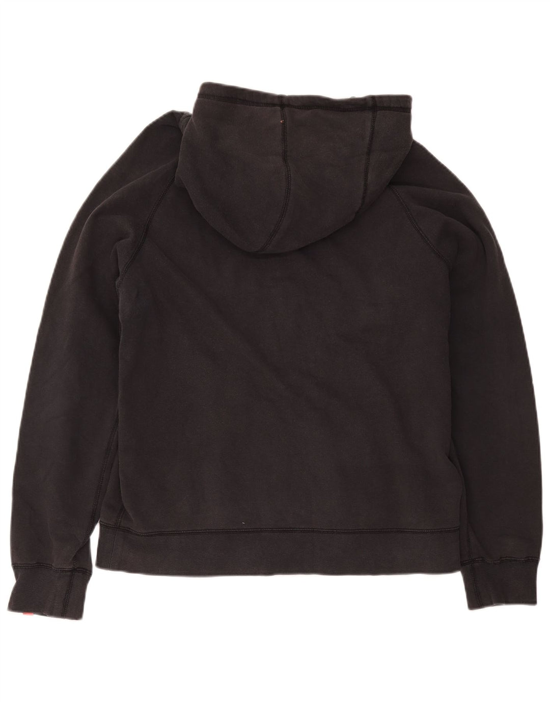 Nike - Sudadera con capucha y cremallera para hombre, talla grande, algodón negro