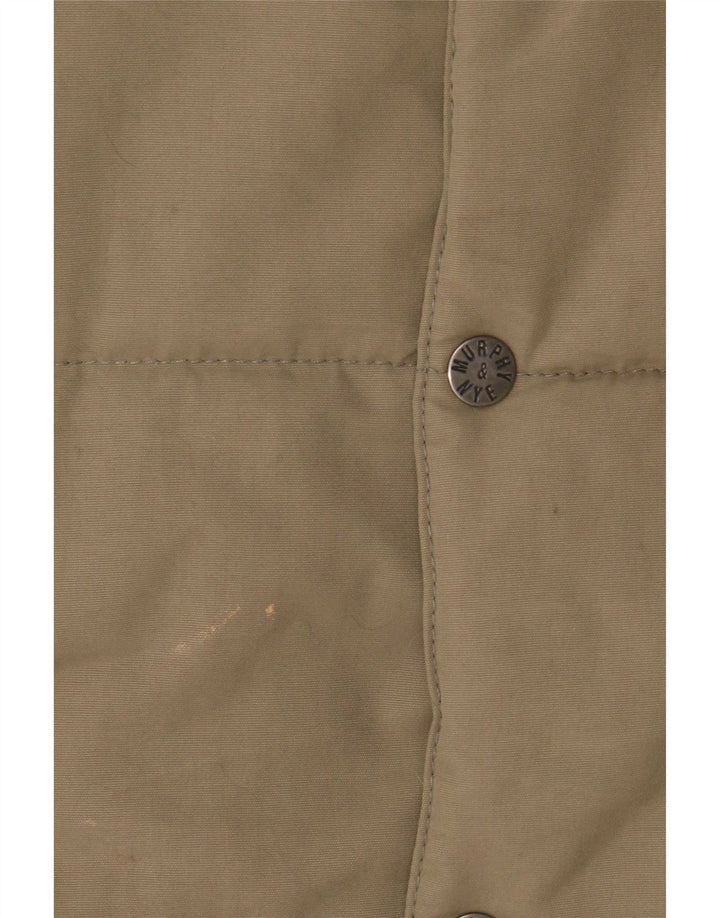 Murphy & Nye Chaleco acolchado para hombre UK 38 Poliamida caqui mediana