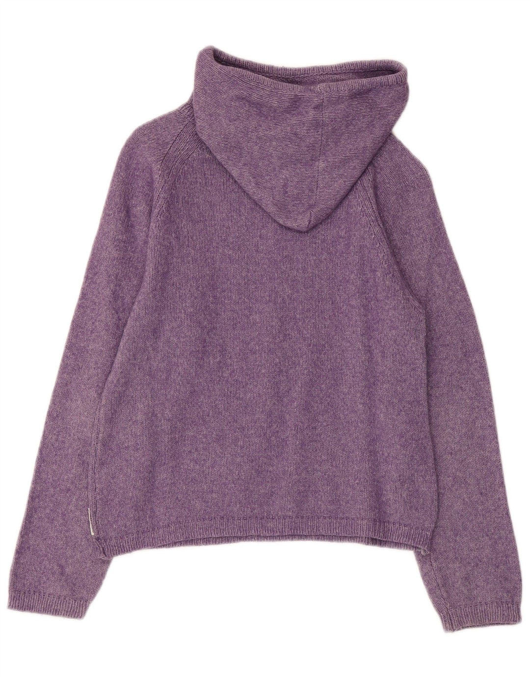 ARMANI JUNIOR Jersey con capucha para niña 7-8 años Algodón Morado