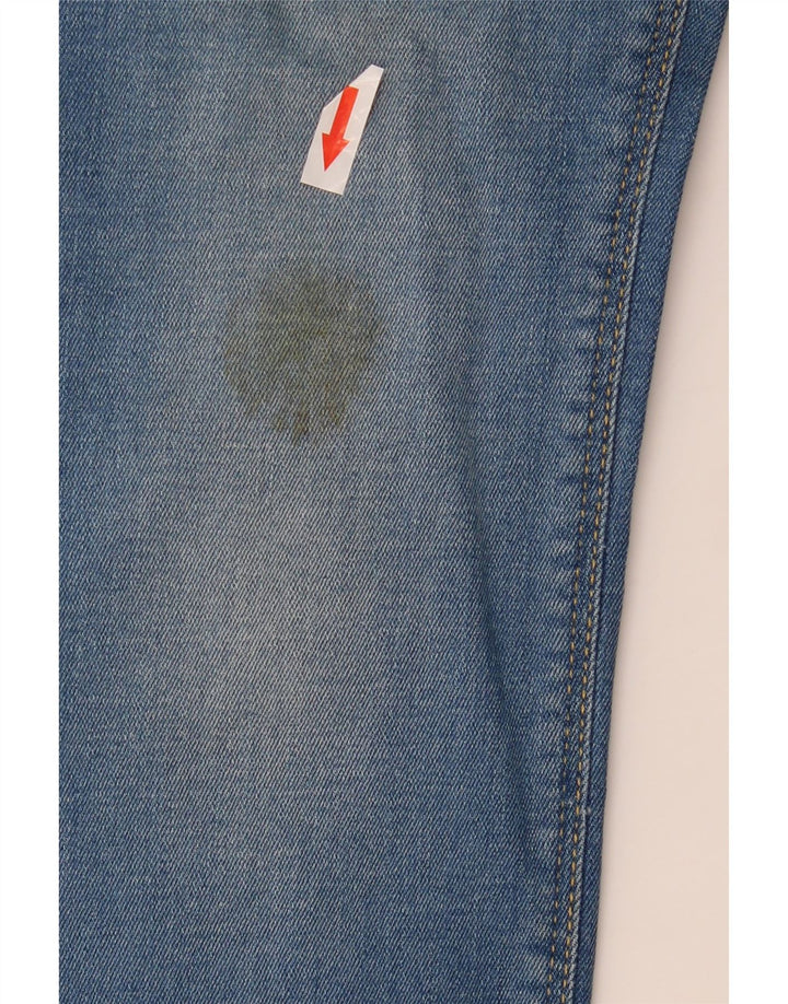 ZARA Mujer Vaqueros Slim EU 40 Medium W30 L30 Azul