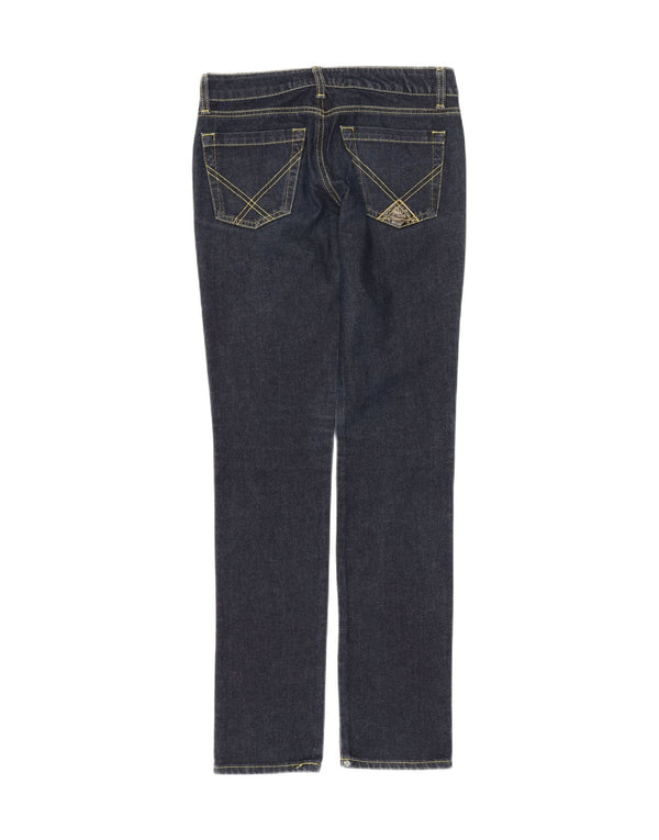 Roy Rogers Jeans ajustados De Luxe para mujer IT 38 XS W24 L32 Algodón azul marino