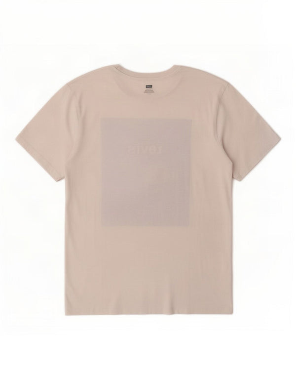 Levi's - Camiseta gráfica para hombre, talla grande, color blanco