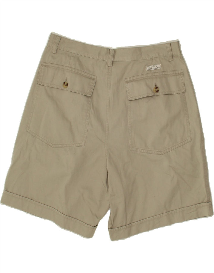 RIFLE Womens Pegged Chino Shorts W32 Medium Beige Vintage Rifle and Second-Hand Rifle from Messina Hembry 