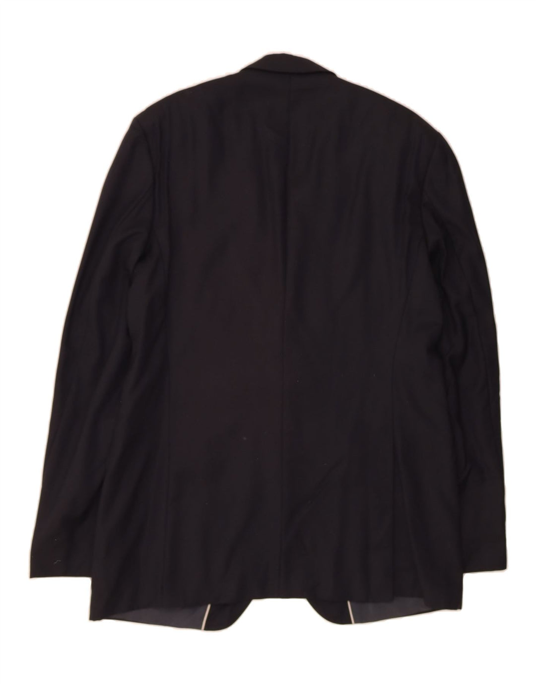 HUGO BOSS Mens 3 Button Blazer Jacket UK 42 XL Black Wool Vintage Hugo Boss and Second-Hand Hugo Boss from Messina Hembry 