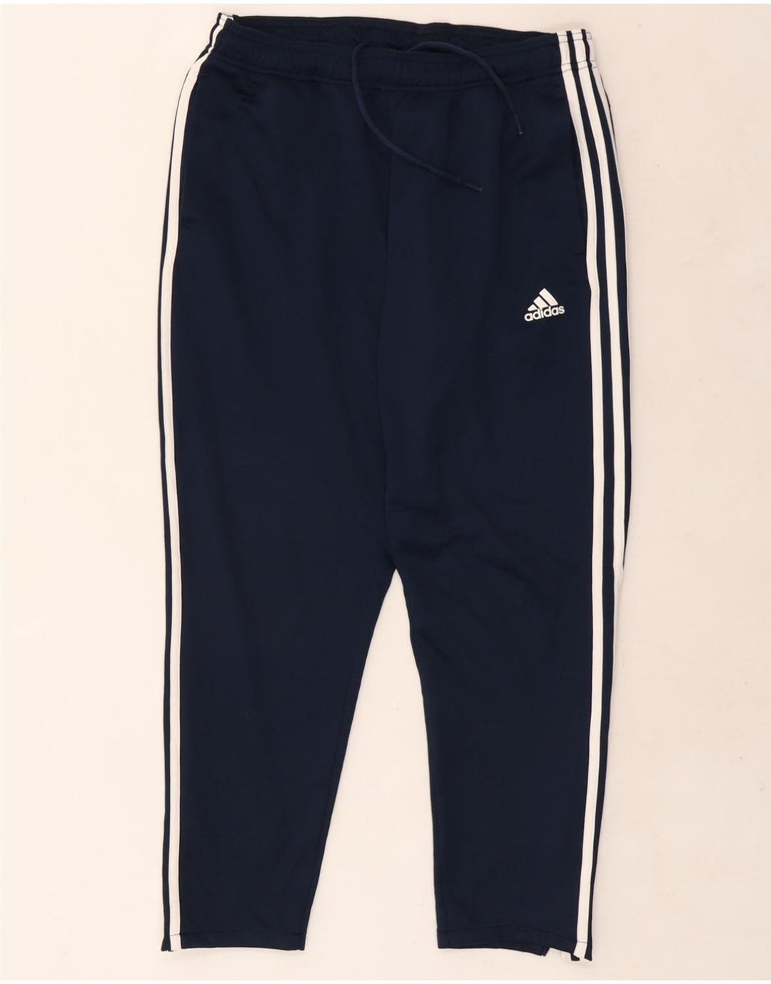 Adidas Pantalones de Chándal para Hombre UK 40/42 Medium Azul Marino Poliéster