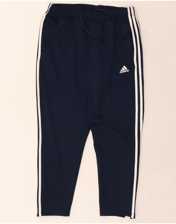 Adidas Pantalones de Chándal para Hombre UK 40/42 Medium Azul Marino Poliéster