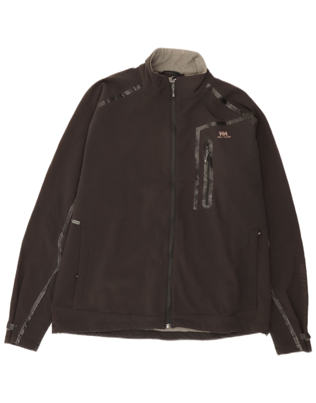 Helly Hansen Chaqueta cortavientos para hombre Reino Unido 40 Grande Poliéster negro