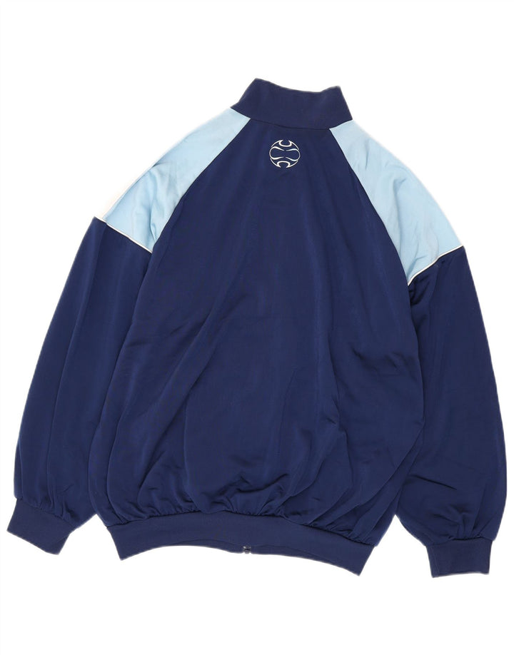 ADIDAS Chándal completo para hombre UK 40/42 Medio Azul marino Colorblock Poliéster