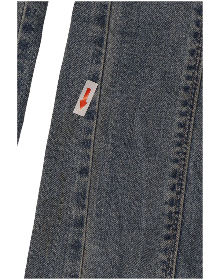 Vaqueros Rectos Calvin Klein Mujer W29 L35 Algodón Azul