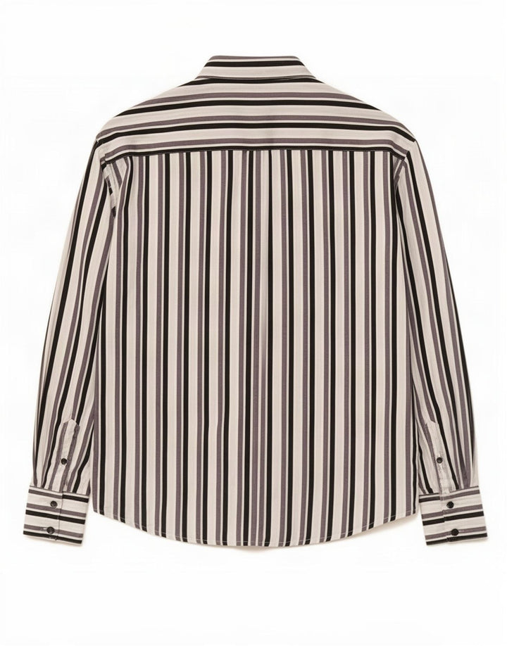 Camisa Benetton Mujer ES 44 Mediana Rayas Multicolor