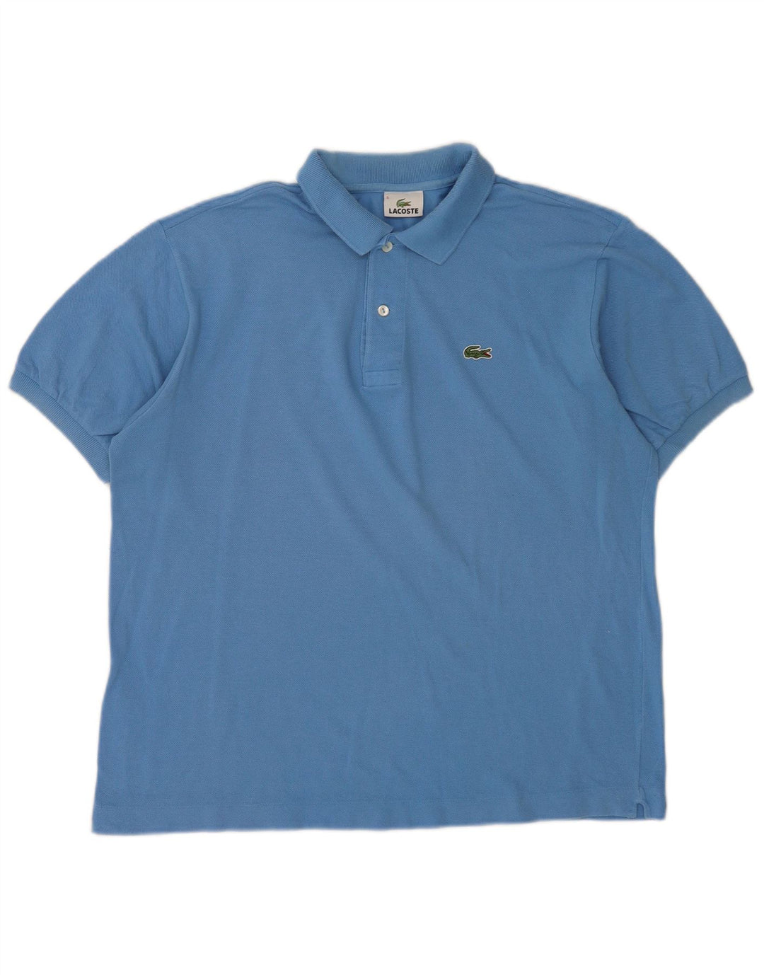 Polo Lacoste para hombre talla 5 grande algodón azul