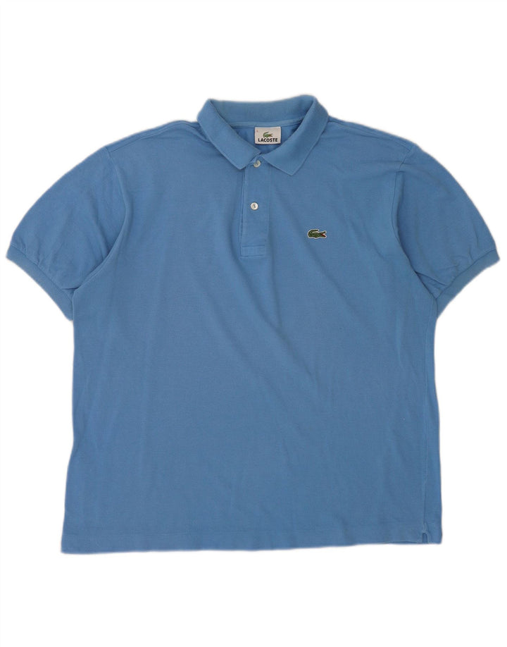 Polo Lacoste para hombre talla 5 grande algodón azul